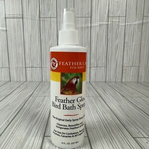 Feather Glo Bird Bath Spray, 8-Ounce by Miracle Care New! 1 x Bottle‎